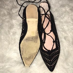 Topshop Shoes - Black top shop flats Topshop Shoes - Black top shop flats